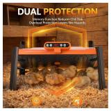 Fvlortrik Smart Brooder Plate with Adjustable Heights
