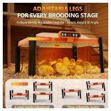 Fvlortrik Smart Brooder Plate with Adjustable Heights