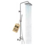 G-Promise 316 Marine Grade Stainless Steel Outdoor Shower Kit