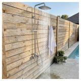 G-Promise 316 Marine Grade Stainless Steel Outdoor Shower Kit