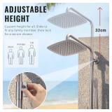 G-Promise 316 Marine Grade Stainless Steel Outdoor Shower Kit