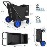 Kedsum Beach Wagon with Big Wheels