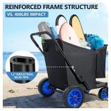 Kedsum Beach Wagon with Big Wheels