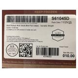 B - Beef Ribeye Roll Steak  - Needle Tenderized 10 lb Net
