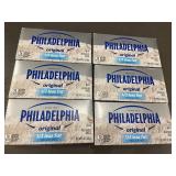 F 2 - Philadelphia Original Cream Cheese 8 oz 6-Pack