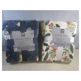 (A-3) 2 Throw Blankets...