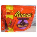(B-1) 4 Bags of Snack Size Reeses C...
