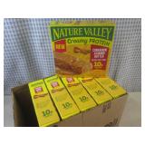 (B-1) 6 Boxes of Nature Valley Cinn...