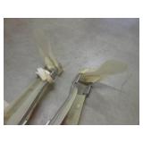 (F-3) Pair of Vintage Leg Braces wi...