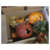 (EW6) Large Assortment of Fall Deco...