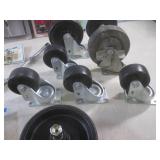 (EW5) Assorted Caster Wheels and Ne...