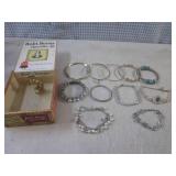 (CNTR) Assorted Bracelets, Metal Go...