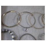 (CNTR) Assorted Bracelets, Metal Go...