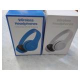 Set of 2 Wireless Headphones...