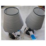 2 Room Essentials Table Lamps...