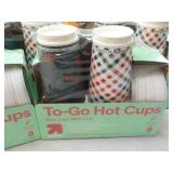 Set of 5 To-Go Hot Cups - 8 Cups an...