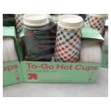 Set of 5 To-Go Hot Cups - 8 Cups an...