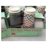 Set of 5 To-Go Hot Cups - 8 Cups an...