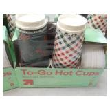 Set of 5 To-Go Hot Cups - 8 Cups an...