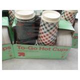 Set of 5 To-Go Hot Cups - 8 Cups an...