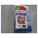 Fruit of Loom Size 6 Cotton Briefs...