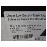 Case of Coastwide 24 x 32" Clear Tr...