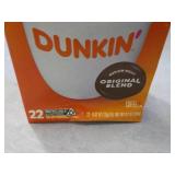 Box of 22 Dunkin Medium Roast Keuri...