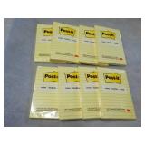 8 Post-It Pads 4 x 6"...