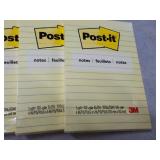8 Post-It Pads 4 x 6"...