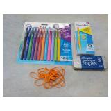 Paper Mate Felt Tip Pens and Pencil...