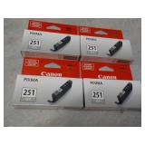 4 Cannon Pixmas 251 GY...