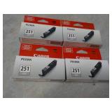 4 Cannon Pixmas 251 GY...