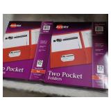 Avery 50 Two Pocket Folders...