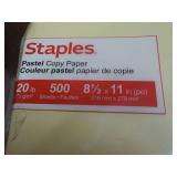 Staples Yellow 5000 Sheets 8 1/2 x ...