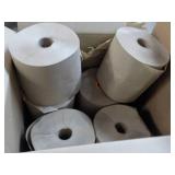 6 Brown 8" Rolls Paper Towels...