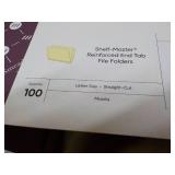 100 Smead File Folders...