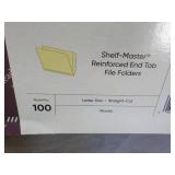 100 Smead File Folders...