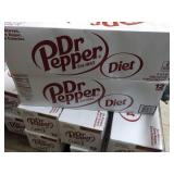 2 Diet Dr Pepper 12 packs...