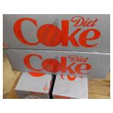 2 Diet Coke 12 packs...