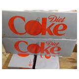 2 Diet Coke 12 packs...