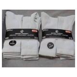 12 Pair White Wear Proof Athletic S...