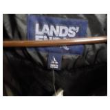 Lands End size L Hooded Quilled Ins...