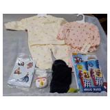 0-3 Months New Clothing, gloves, an...