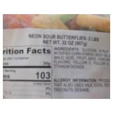 Neon Sour Butterflies Candy...