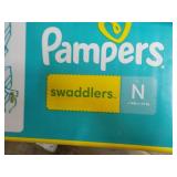 Case of 174 Pampers - new born size...