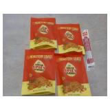 4 pkgs Korean Spicy Almonds and Bac...