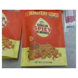 4 pkgs Korean Spicy Almonds and Bac...