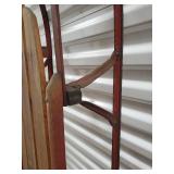 Explorer Wooden Sled with Metal Runners - Vintage Toboggan