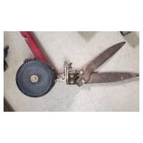 Lambert Model 4-A Vintage Hand Tool with Rails & Cutter Attachments