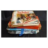 Vintage Boxed Board Games & Space Shuttle Model Kit (Lot of 4)